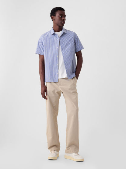 Krem Modern '90s Loose Kaki Pantolon