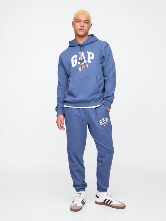 Mavi Gap Logo Disney Grafikli Fleece Eşofman Altı