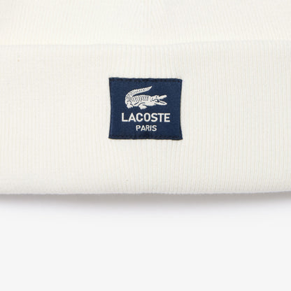 Lacoste Unisex Beyaz Bere