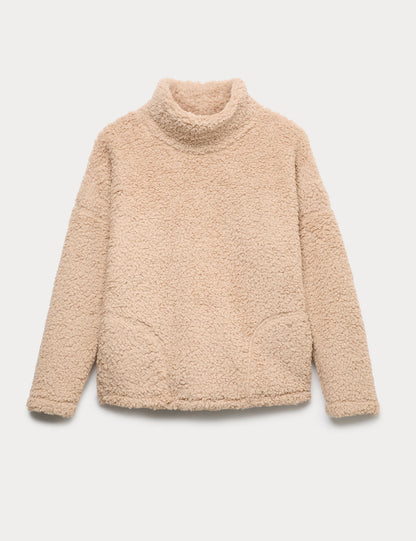 Yumuşak Teddy Sweatshirt