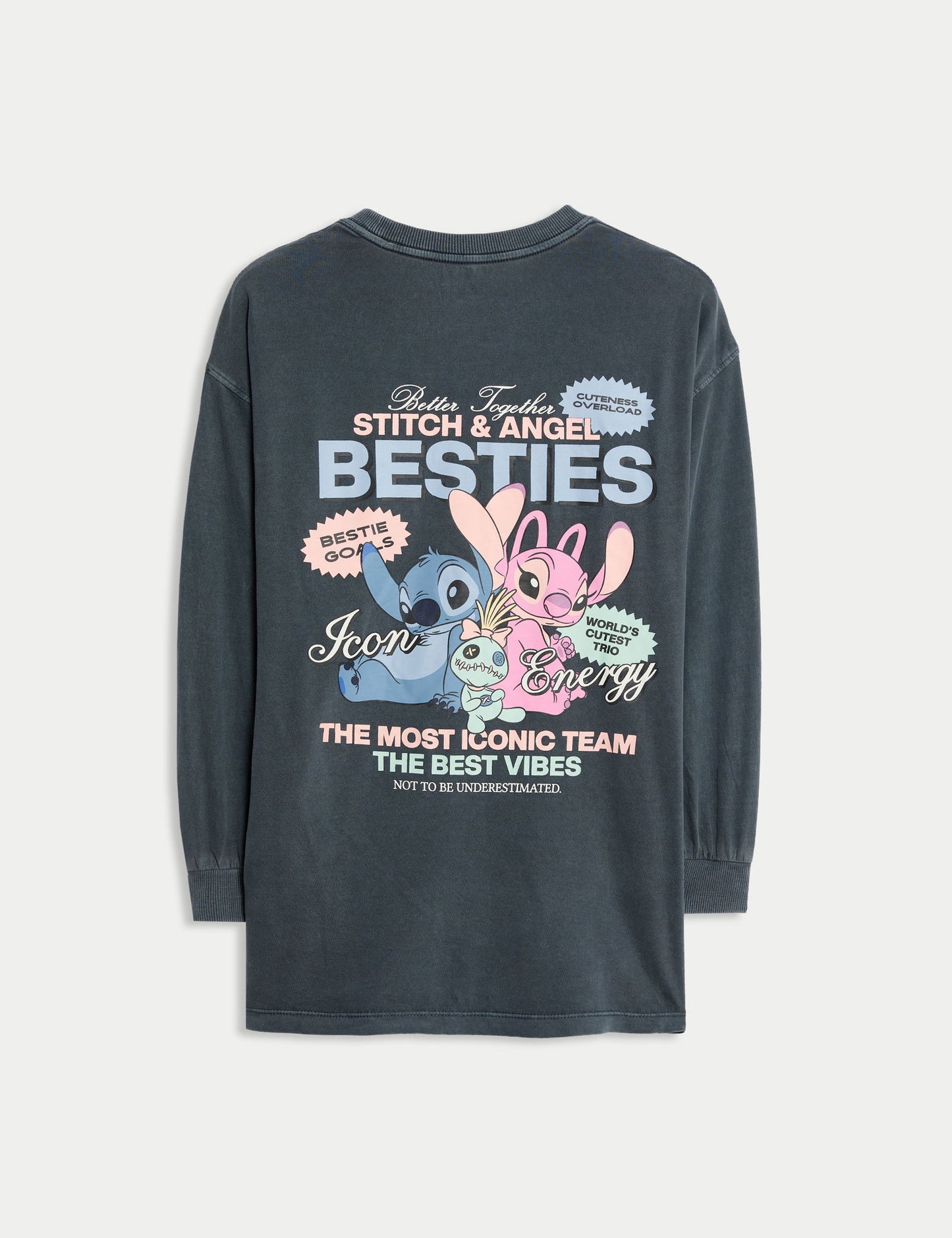 Saf Pamuklu Lilo & Stitch:trade_mark: Tişört (6-16 Yaş)
