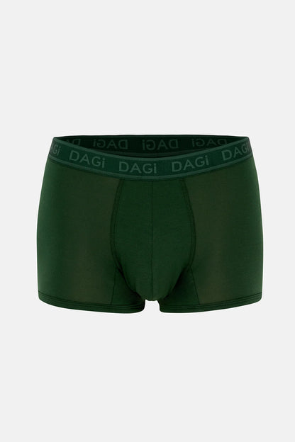Kırmızı-yeşil 4210 Desenli Micro Modal Boxer