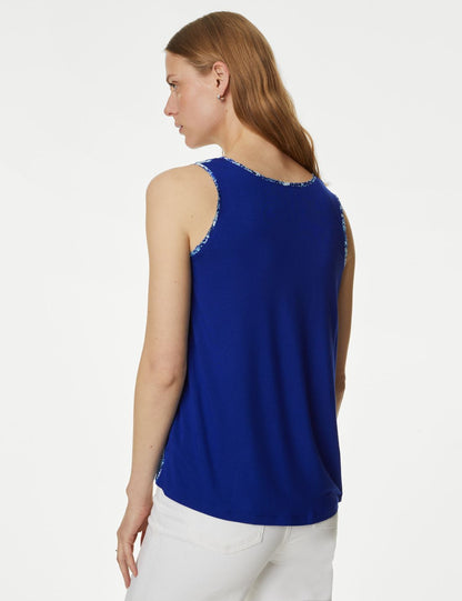 Regular Fit Desenli Bluz