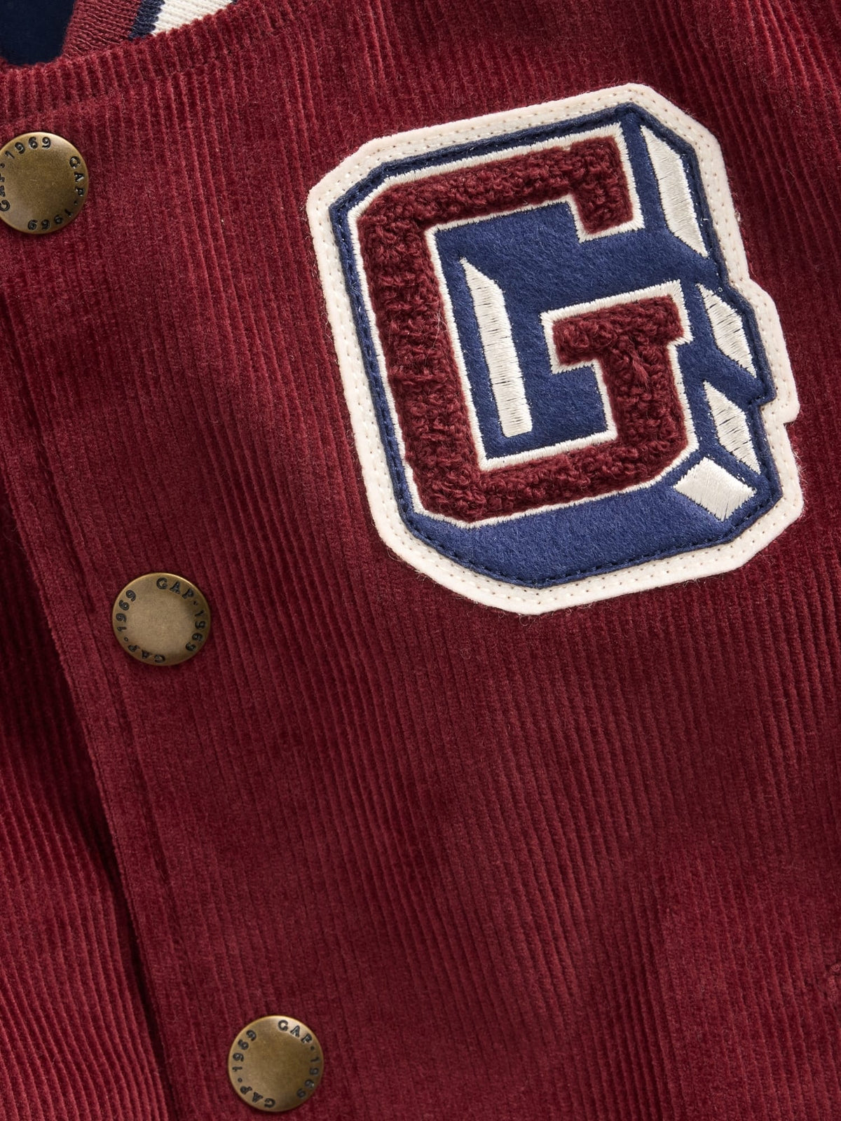 Koyu Kırmızı Varsity Ceket