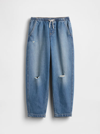 Mavi High Rise Easy Barrel Jean Pantolon