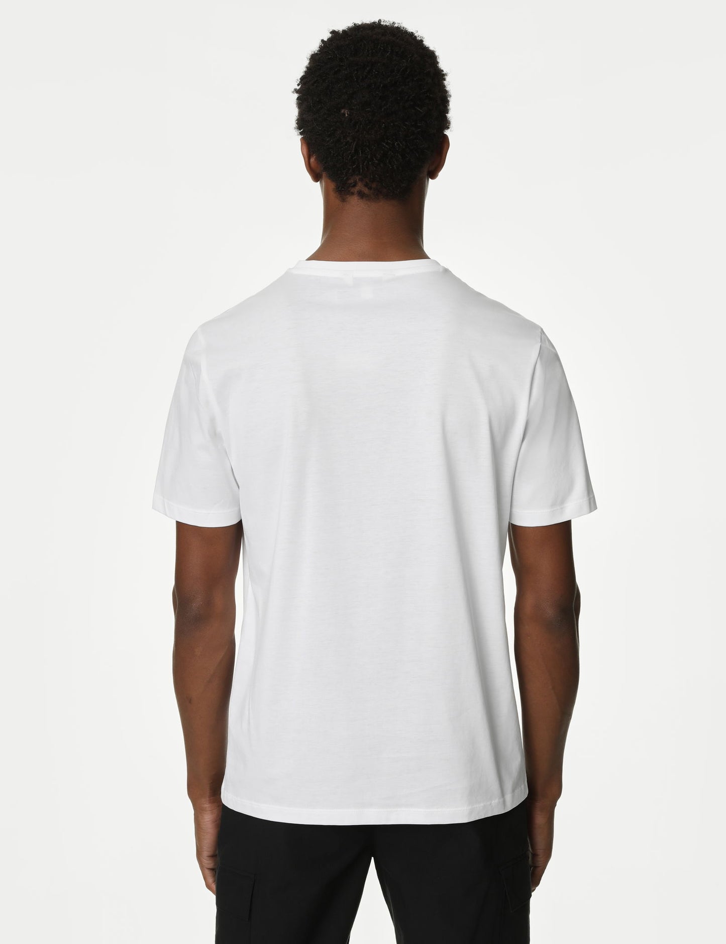 Yumuşak Dokulu V Yaka T-shirt