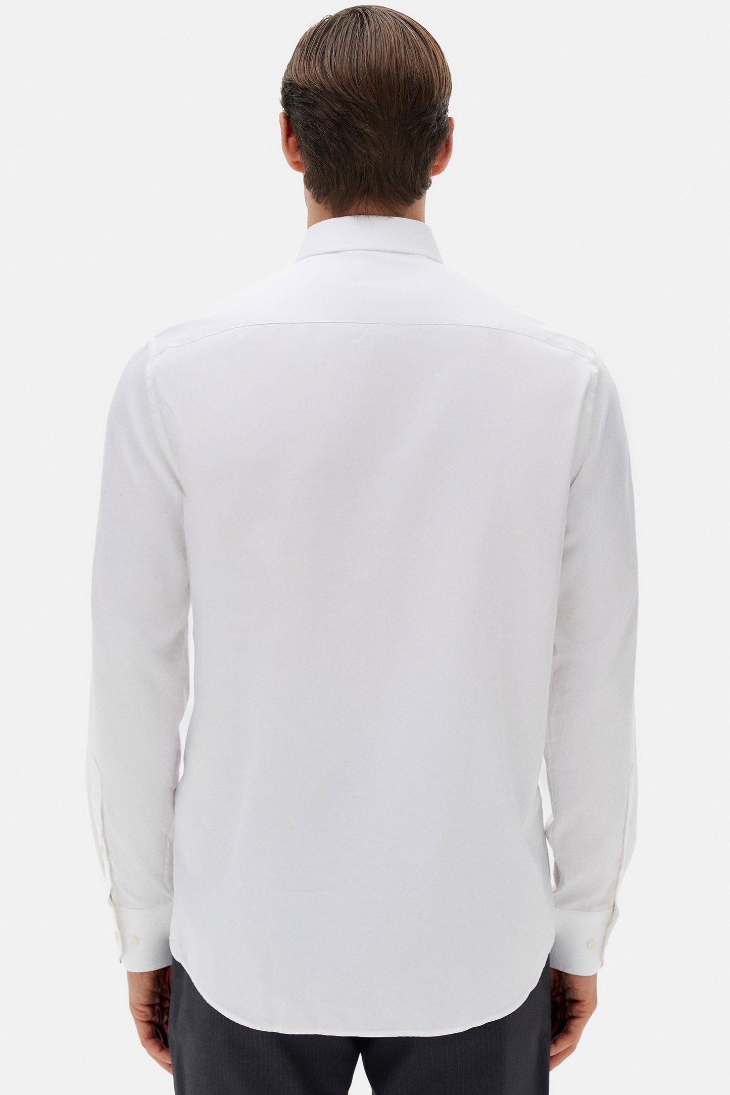 Damat Comfort Beyaz Düz Gömlek