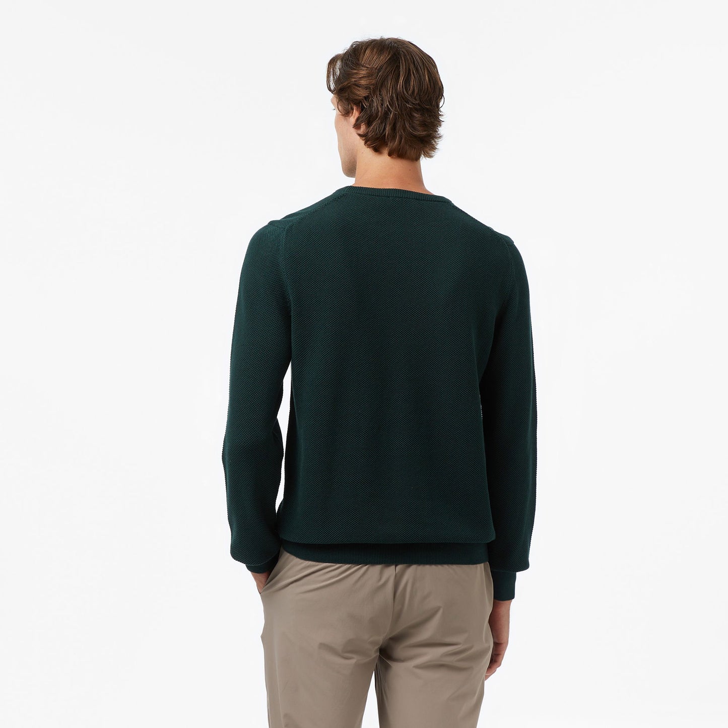 Nautica Erkek Yeşil Classic Fit Kazak