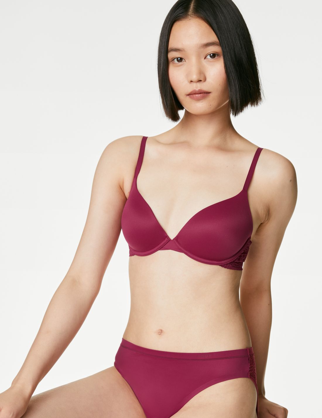 Body Soft™ Destekli Plunge Sütyen