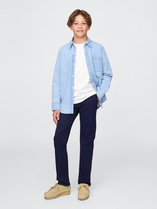 Lacivert Khaki Washwell™ Pantolon