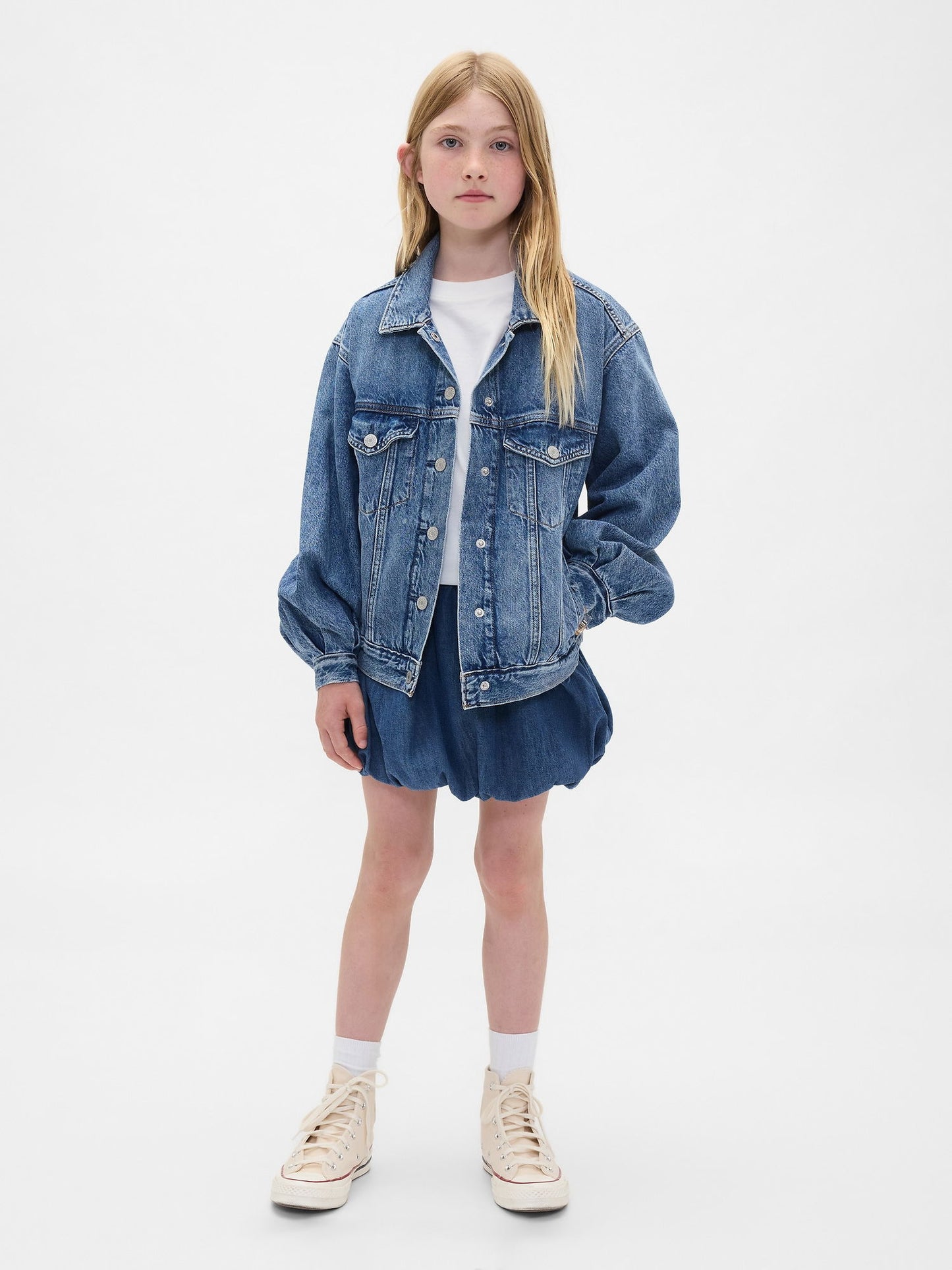 Mavi Kids Denim Bubble Şort