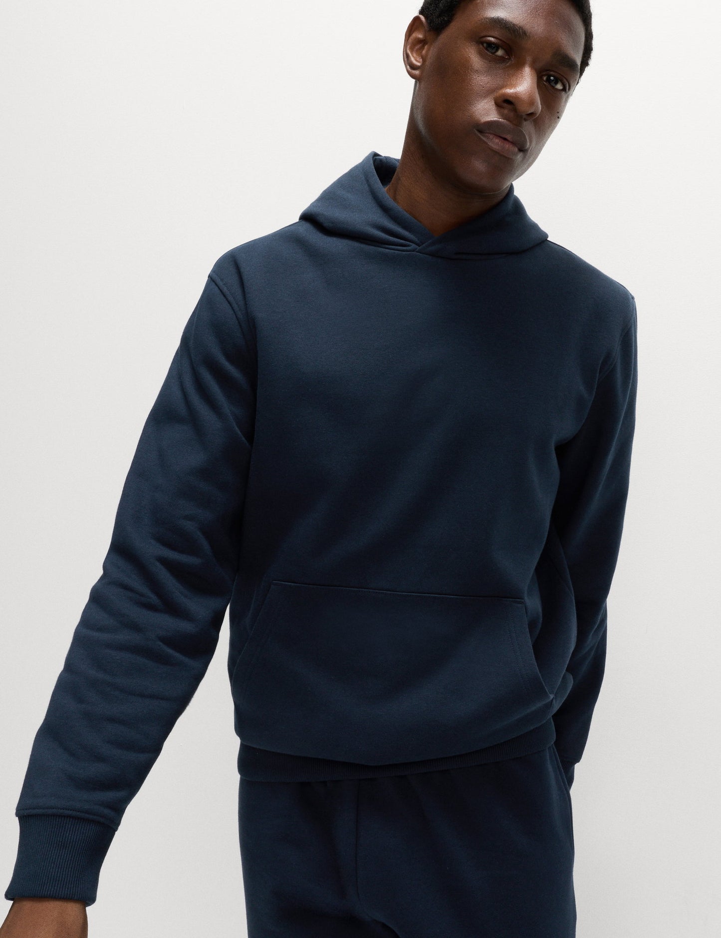Pamuk Karışımlı Kapüşonlu Sweatshirt