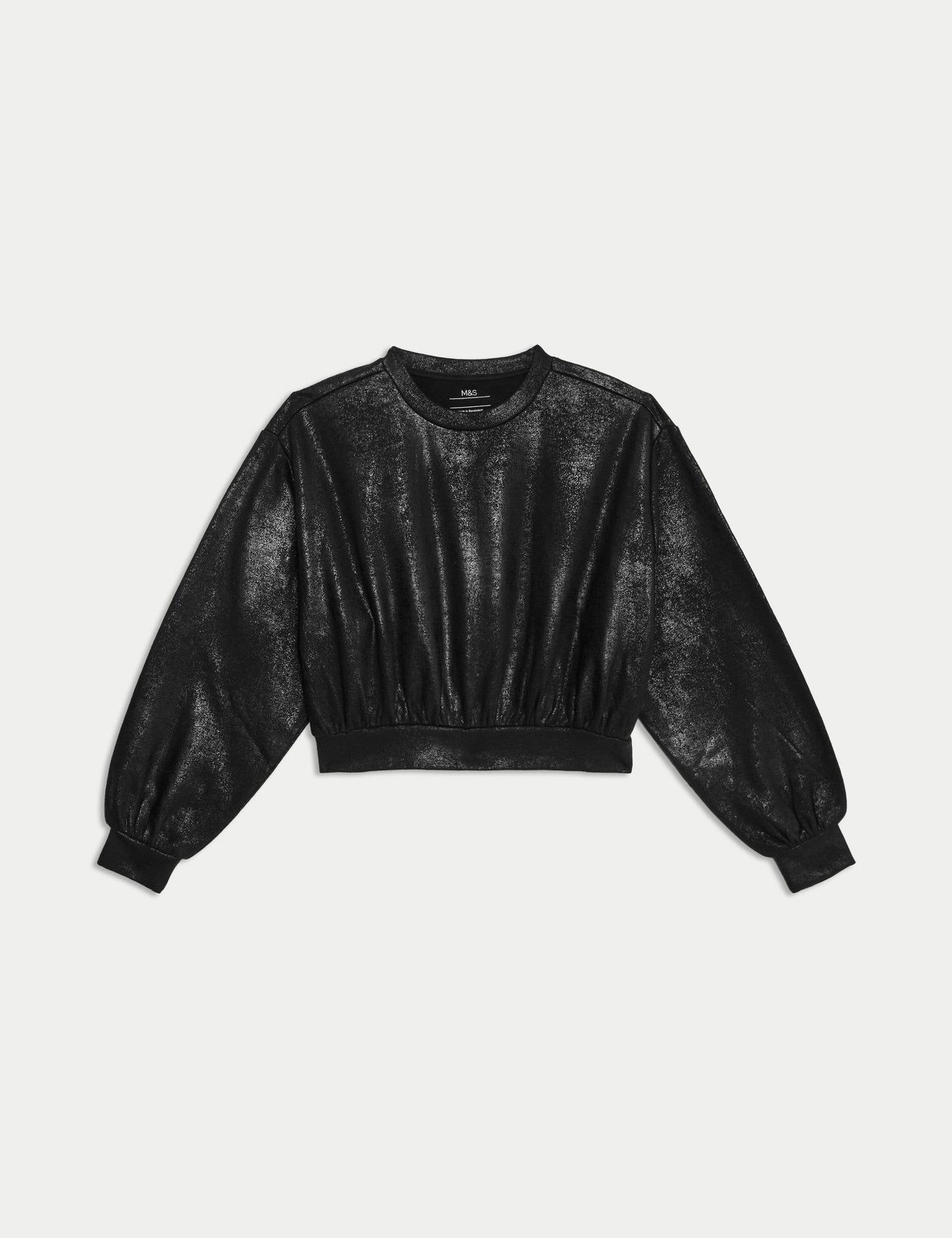 Folyo Detaylı Sweatshirt (6-16 Yaş)