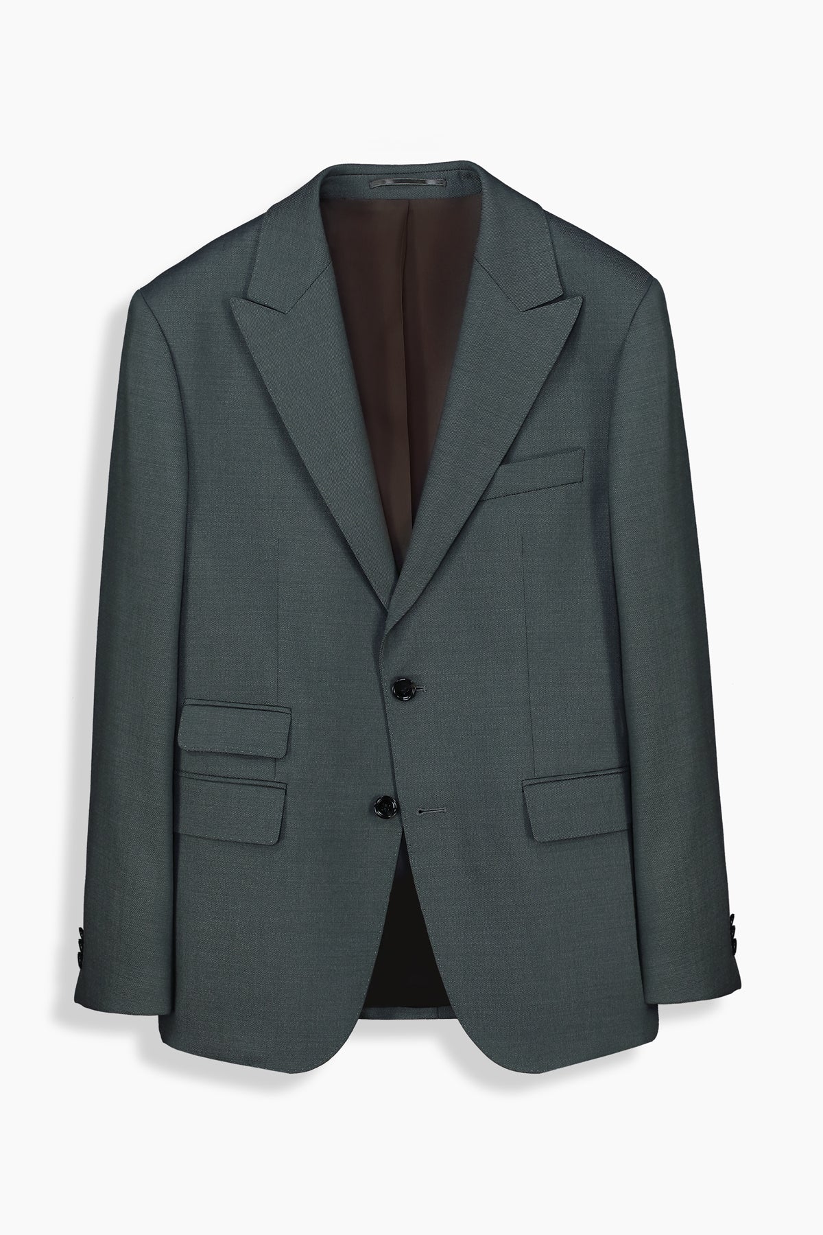 Teneresp Slim Fit Yeşil Ceket