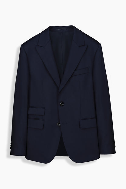 Teneresp Slim Fit Lacivert Ceket