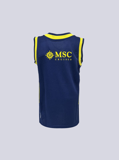 Fenerbahçe Basketbol 2025/26 Adidas Jr Çubuklu Forma