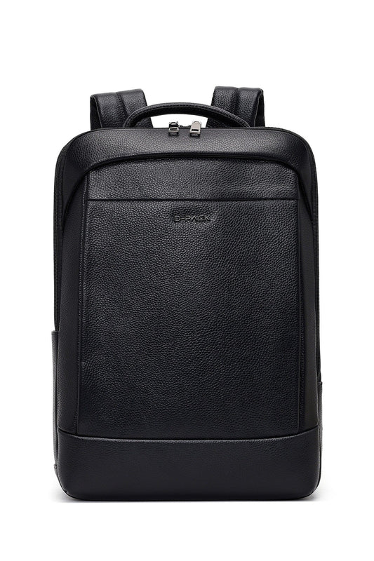 D-pack Unisex Siyah Teknolojik Deri Sırt Çantası