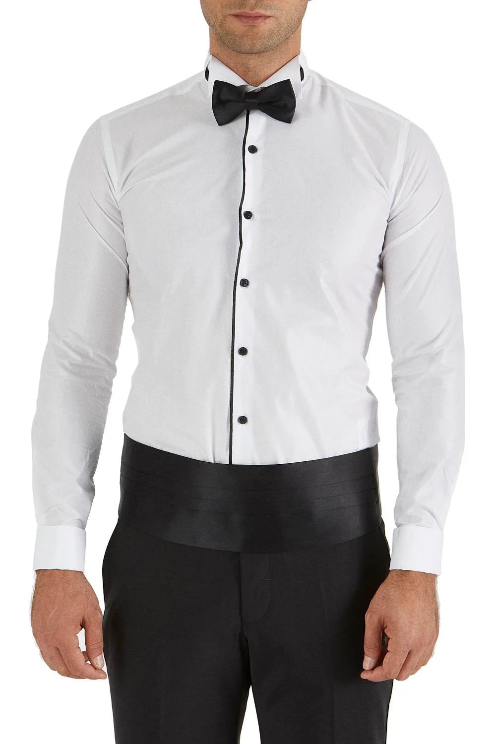 Gk 323 Slim Fit Beyaz Klasik Gömlek