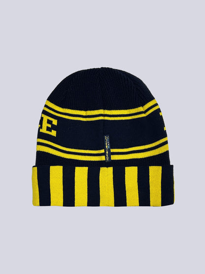 Fenerbahçe Sarı Lacivert Çubuklu Unisex Bere