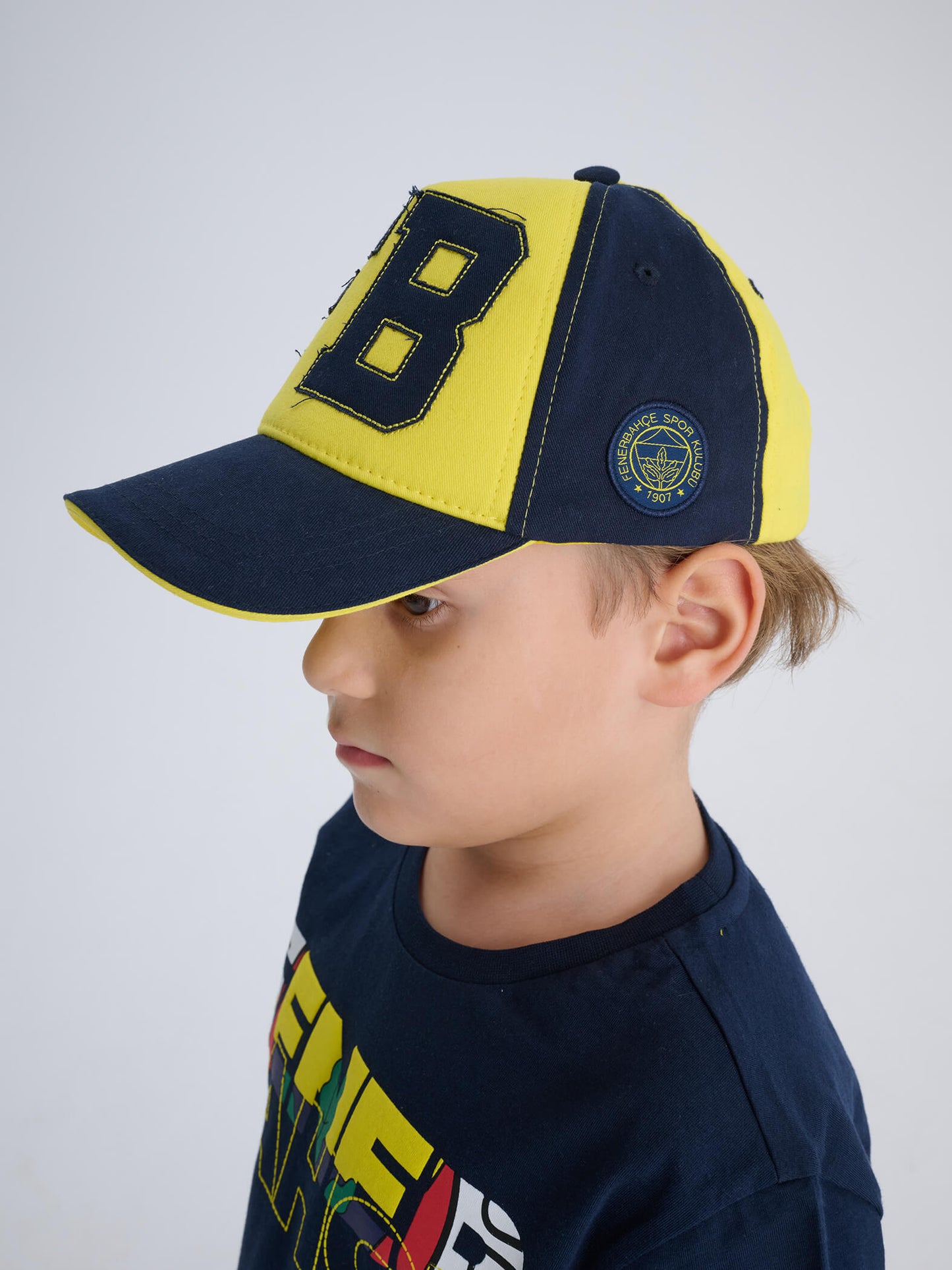Fenerbahçe Sarı Lacivert Çocuk Şapka