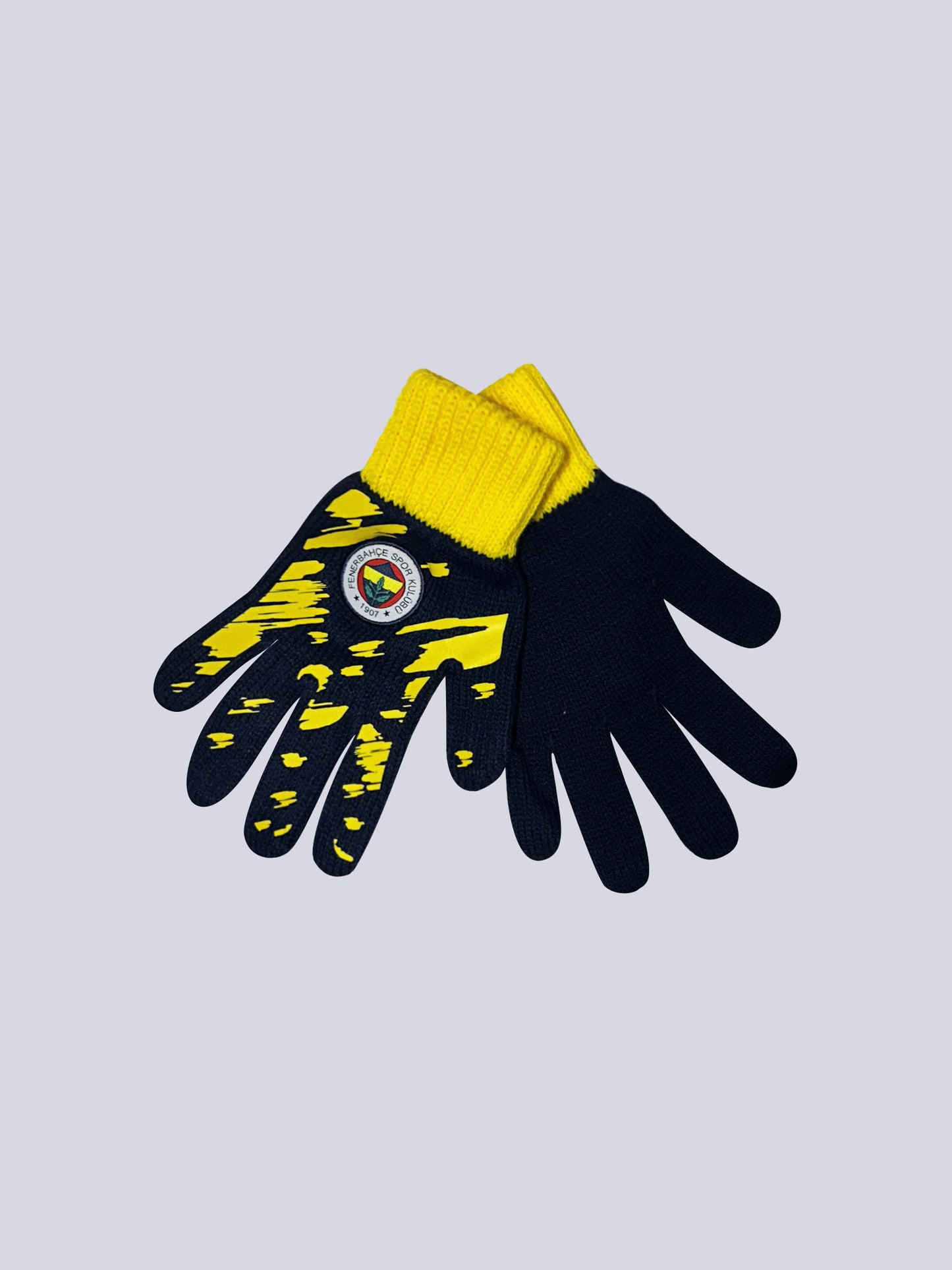 Fenerbahçe Sarı Lacivert Brush Çocuk Eldiven