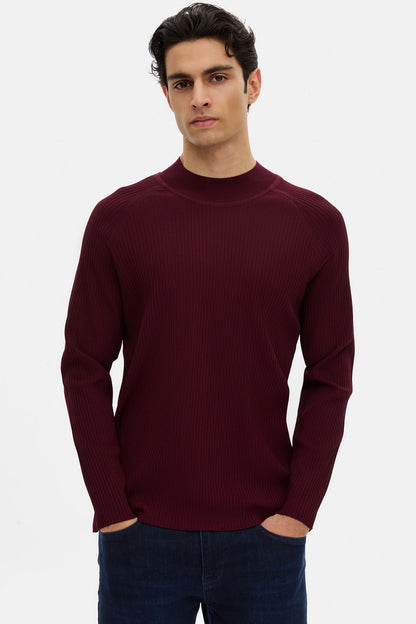 Tween Slim Fit Bordo Kazak