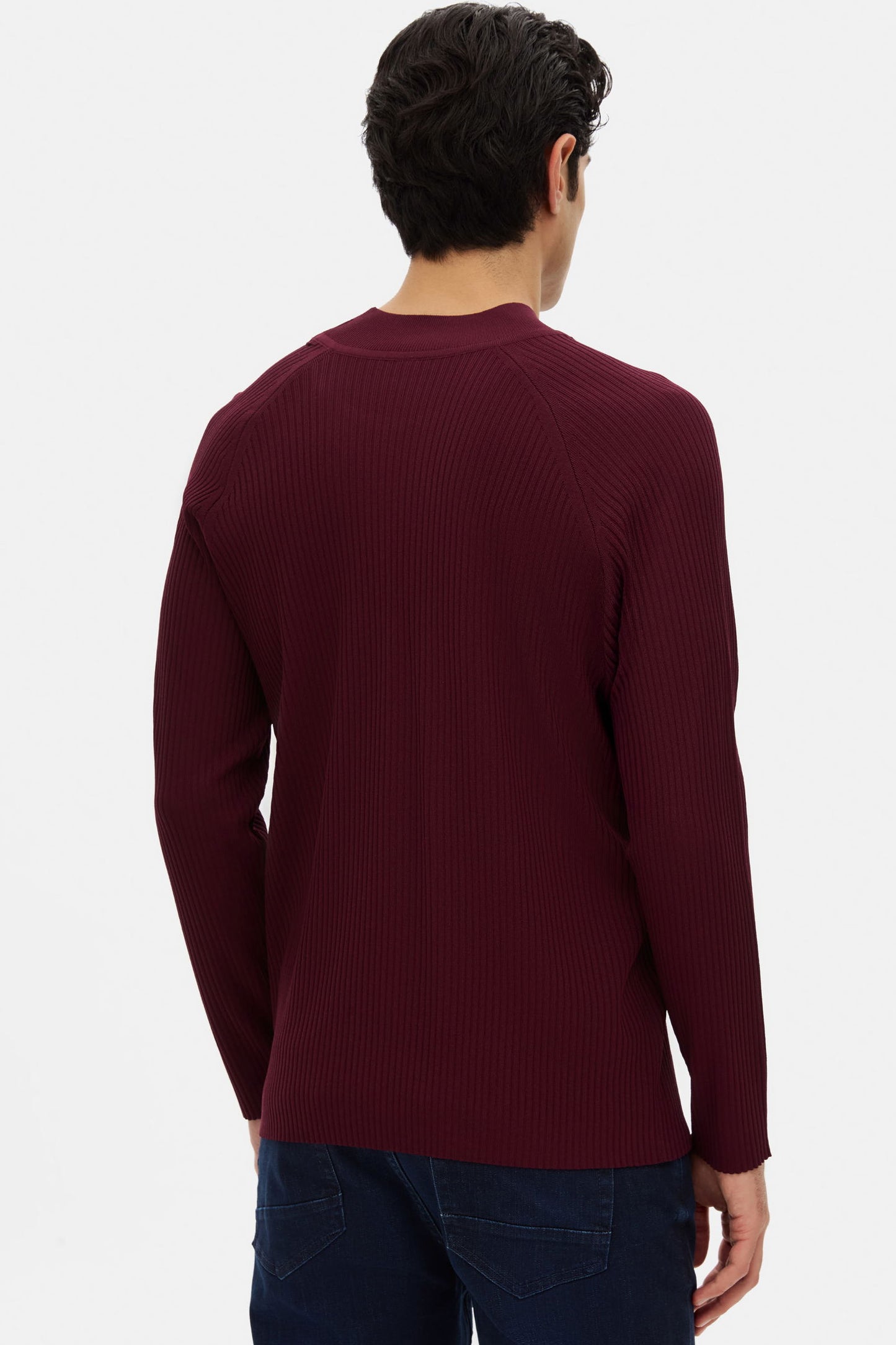 Tween Slim Fit Bordo Kazak