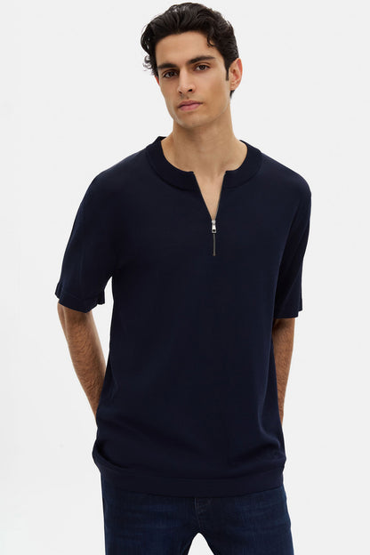 Tween Relaxed Fit Lacivert Triko