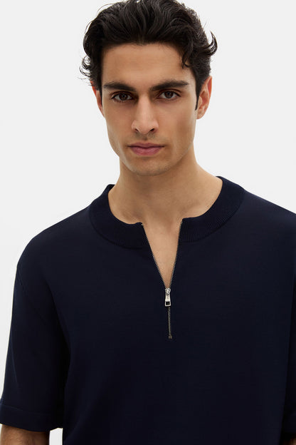 Tween Relaxed Fit Lacivert Triko