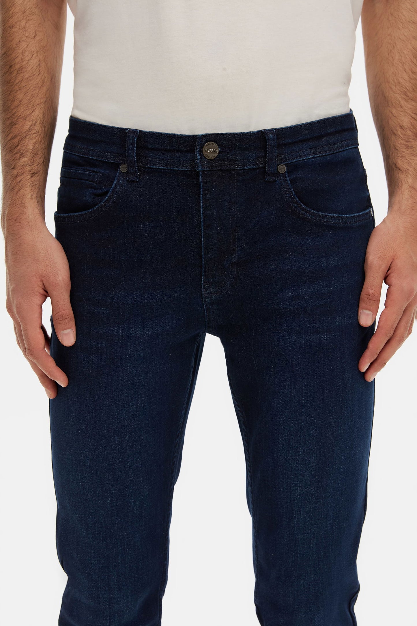 Tween Relaxed Fit Lacivert Denim Pantolon