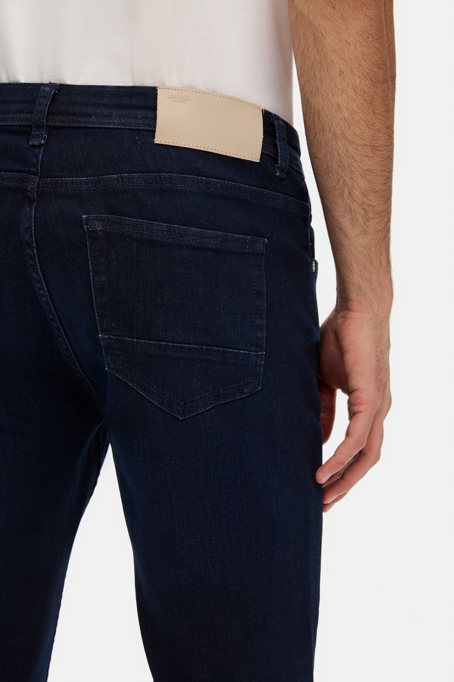 Tween Relaxed Fit Lacivert Denim Pantolon