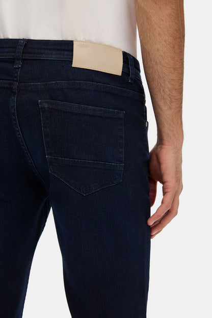 Tween Relaxed Fit Lacivert Denim Pantolon