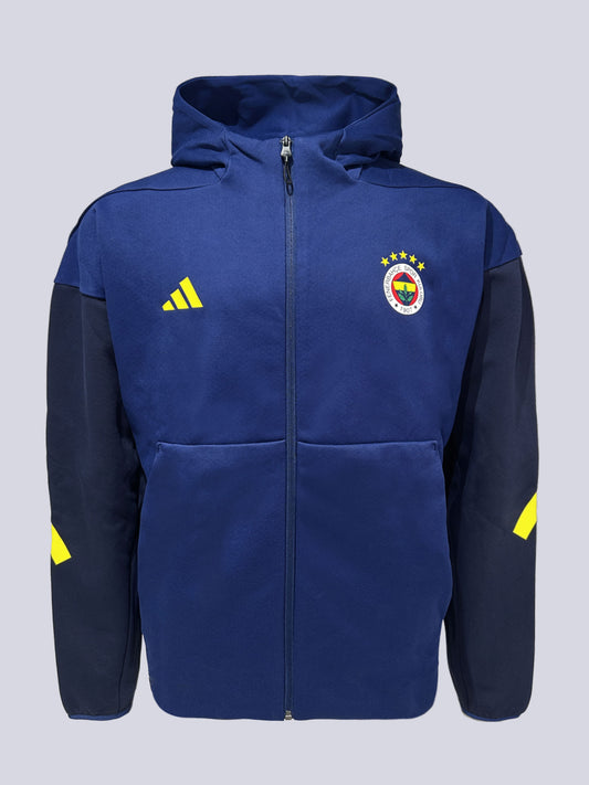Fenerbahçe 2025/26 A Takım Kapüşonlu Full Zip Sweatshirt