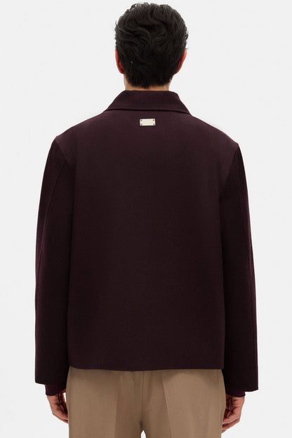 Tween Relaxed Fit Bordo Düz Mont