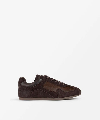 Deri Ve Tay Tüyü Sneaker