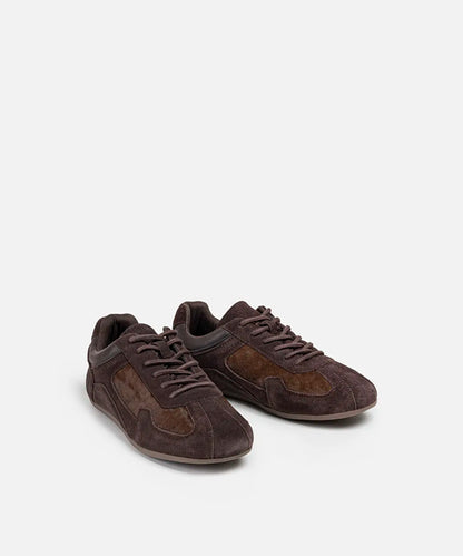 Deri Ve Tay Tüyü Sneaker