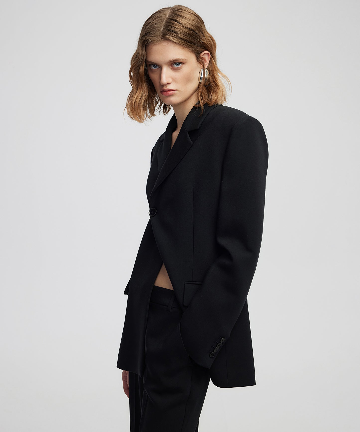 Vatkalı Kruvaze Blazer