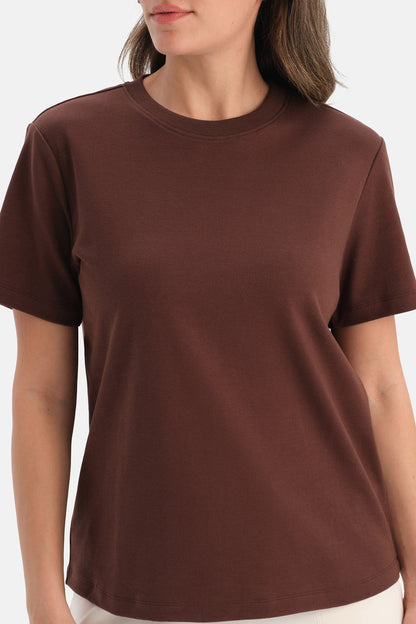 Bisiklet Yaka Basic Tişört
