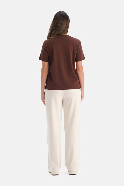 Bisiklet Yaka Basic Tişört