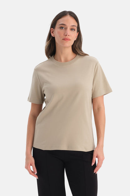 Bisiklet Yaka Basic Tişört
