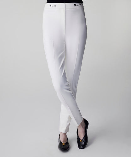 Metal Aksesuarlı Skinny Fit Pantolon