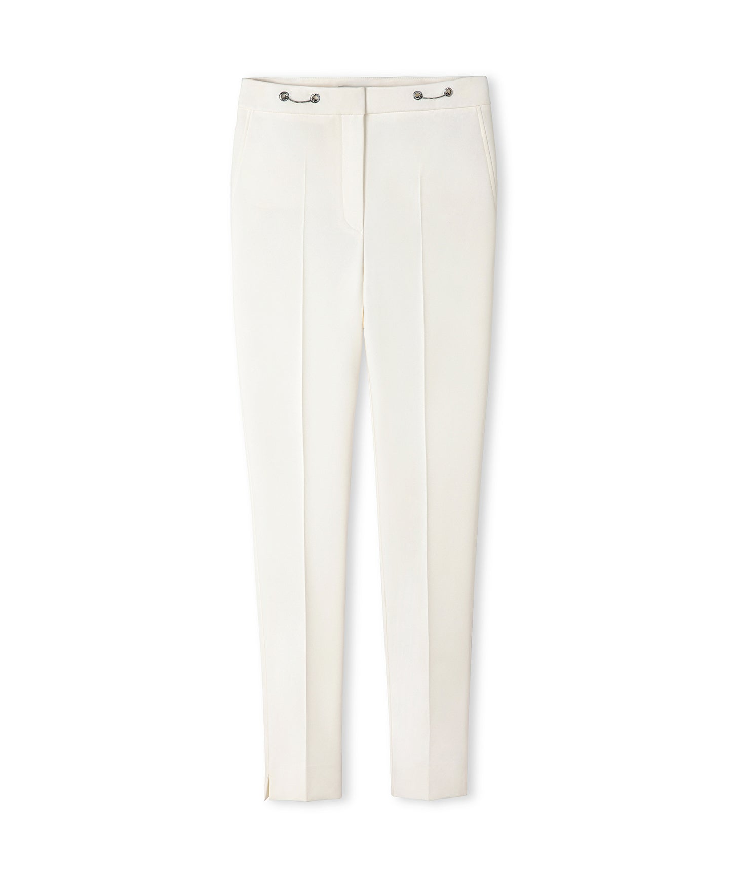 Metal Aksesuarlı Skinny Fit Pantolon