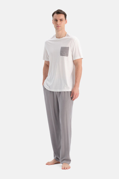 Kisa Kollu Tişört Pantolon Takim