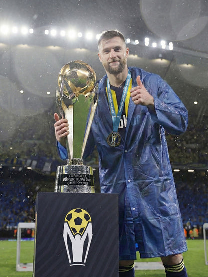Fenerbahçe Koyu Lacivert Süper Kupa Yağmurluk