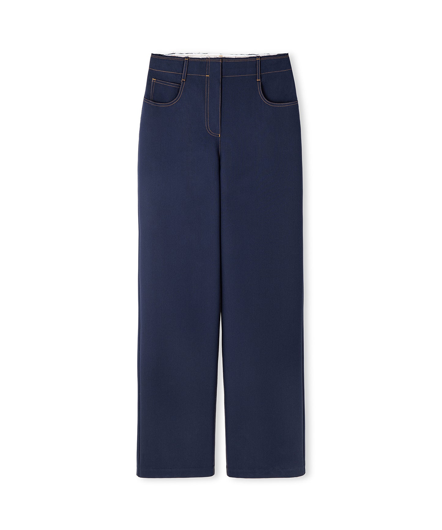Kemerli Wide Leg Pantolon