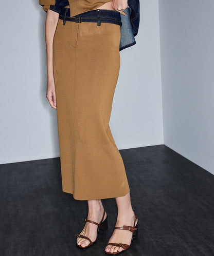 Denim Mix Colorblock Etek