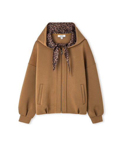 Fular Efektli Sweatshirt