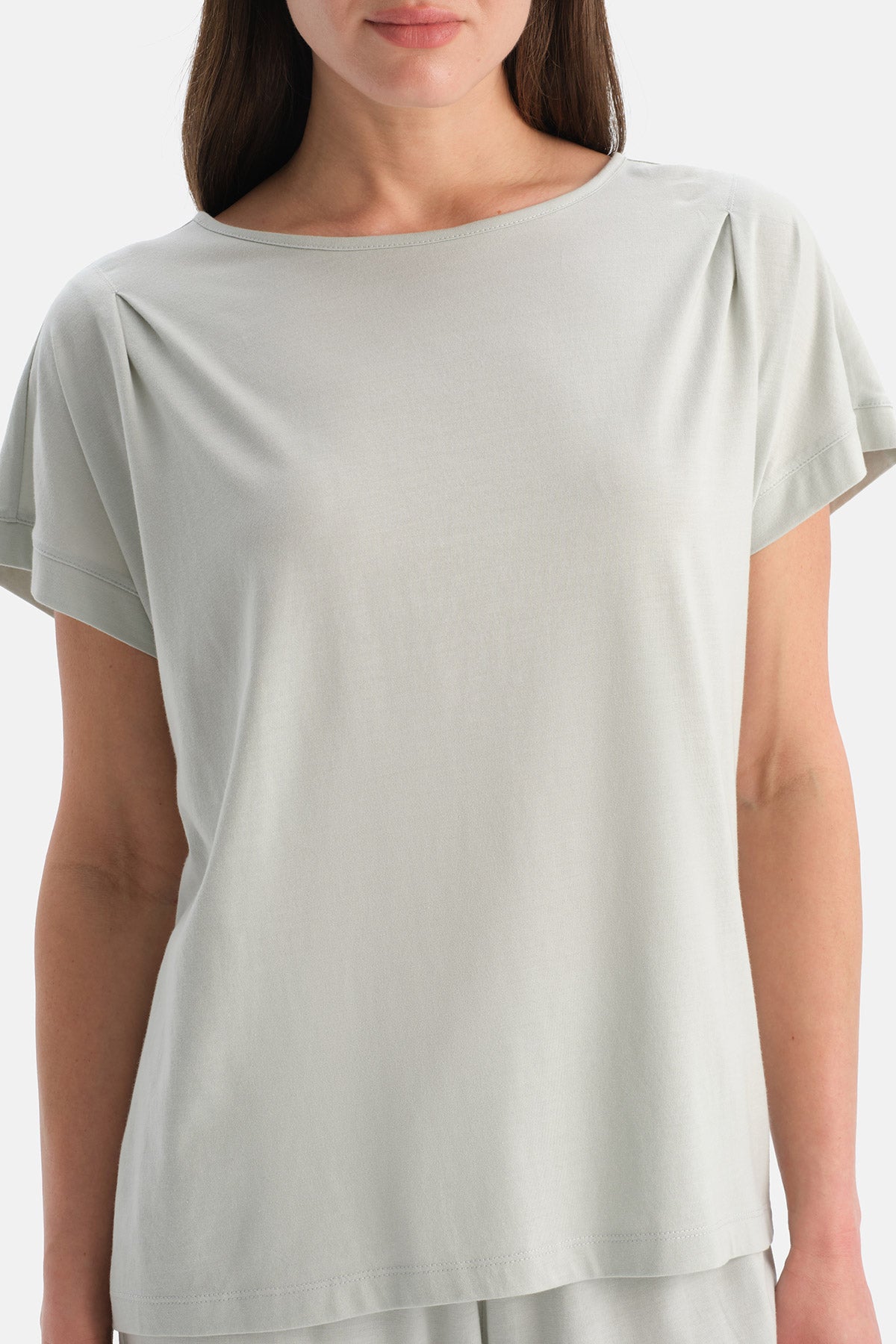 Basic Penye Modal Tişört Pantolon Takim