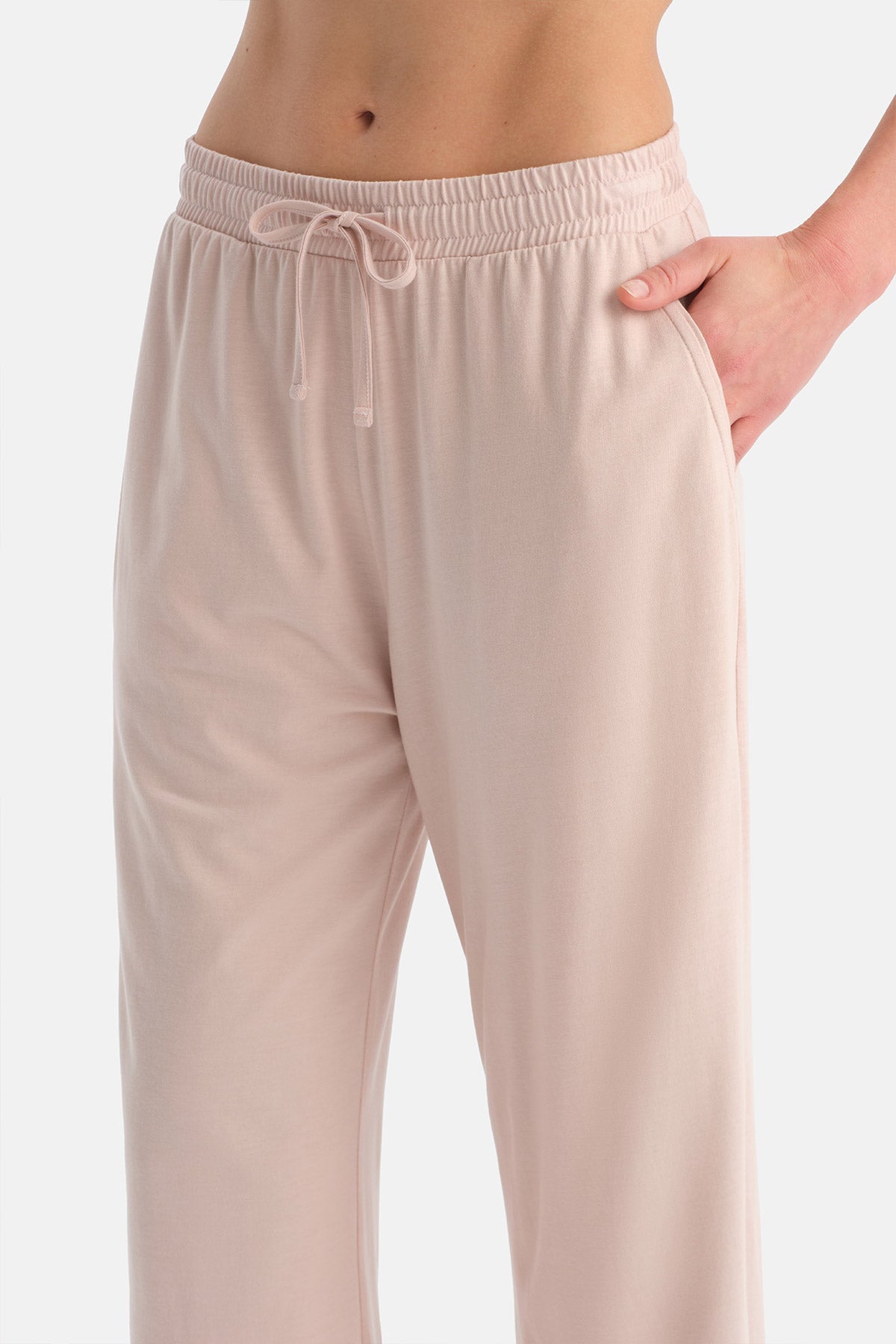 Basic Penye Modal Tişört Pantolon Takim
