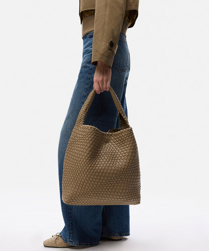 Lattice Slouchy Çanta